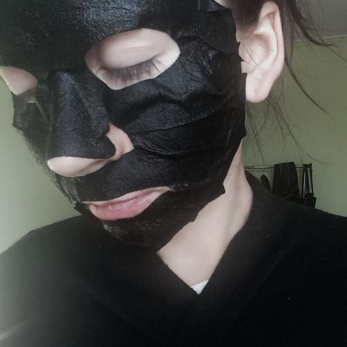 L'biotica Charcoal Mask (Maska węglowa w postaci nasączonej tkaniny) - opinie | zdjęcie do recenzji od vanilicoffee - 2