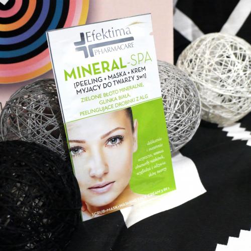 Efektima Mineral - Spa, Peeling + maska + krem myjący do twarzy 3 w 1 - opinie | zdjęcie do recenzji od Janettt92 - 1