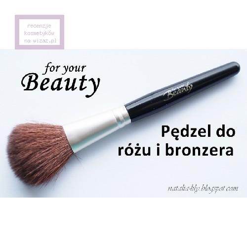 For Your Beauty Premium, Pędzel do różu (nowa wersja) - opinie | zdjęcie do recenzji od NataliaLily