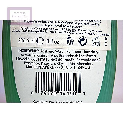 Sally Hansen Zmywacz do suchych i kruchych paznokci z aloesem i B5 - opinie | zdjęcie do recenzji od Marta___S - 2