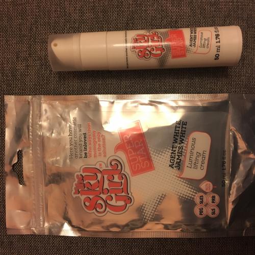 Be The Sky Girl Agent White, James White, Luminous Lifting Cream (Krem rozjaśniająco - liftingujący) - opinie | zdjęcie do recenzji od zuzlac - 1