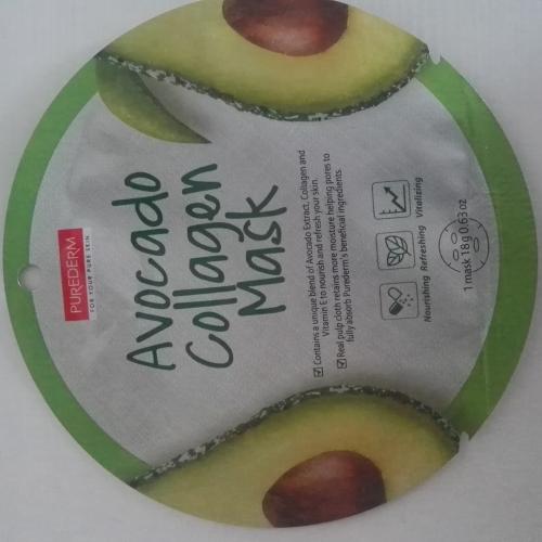 Purederm Avocado Collagen Mask (Maska kolagenowa z awokado) - opinie | zdjęcie do recenzji od Hotaru90 - 1