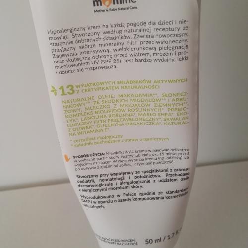 MomMe Spacerowy krem na każdą pogodę SPF 25 - opinie | zdjęcie do recenzji od Hotaru90 - 2