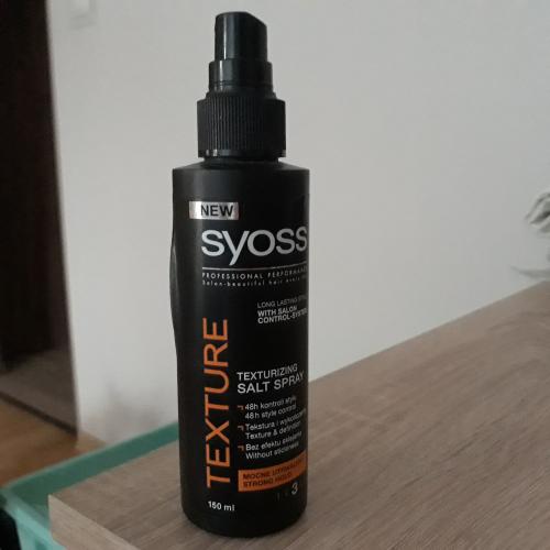 Syoss Texture, Texturizing Salt Spray (Spray teksturyzujący) - opinie | zdjęcie do recenzji od martus2803