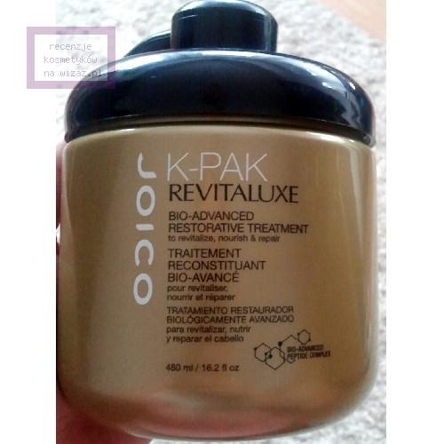 Joico K - PAK RevitaLuxe (Zaawansowana kuracja rewitalizująca) - opinie | zdjęcie do recenzji od SzalonaDziewczyna