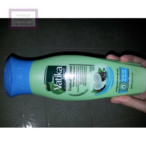 Dabur Vatika, Tropical Coconut Volumizing Shampoo (Szampon dodający włosom objętości) - opinie | zdjęcie do recenzji od suzeta