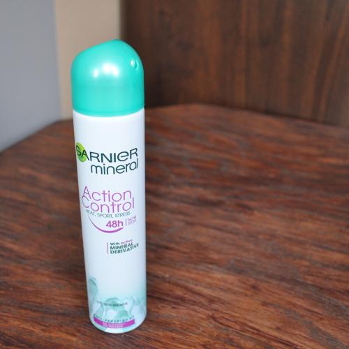 Garnier Mineral Deodorant, Clean Sensation 48h Non Stop Spray (Antyperspirant mineralny w sprayu `Czysta świeżość`) - opinie | zdjęcie do recenzji od Kaya000000