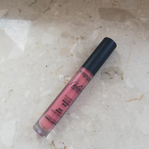 Deborah Fluid Velvet Mat Lipstick, Mat Effect Liquid Lipstick (Matowa pomadka w płynie) - opinie | zdjęcie do recenzji od Aleksandra7264 - 1