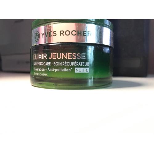 Yves Rocher Elixir Jeunesse, Sleeping Care + Soin Recuperateur, Reparation + Anti-pollution (Krem-maska na noc niwelujący oznaki zmęczenia) - opinie | zdjęcie do recenzji od agnieszkakieszkowska - 2