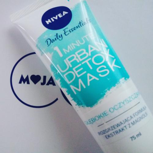 Nivea Daily Essentials, 1-Minute Urban Skin Detox Mask (1-minutowa maska głęboko oczyszczająca z ekstraktem z magnolii) - opinie | zdjęcie do recenzji od Malgosia4991