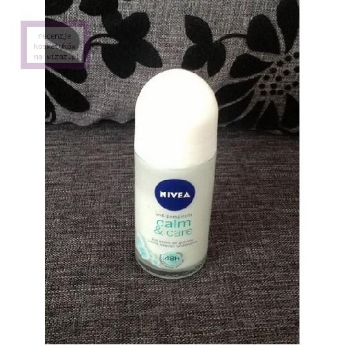 Nivea Deodorant, Calm & Care Roll - On (Łagodząco - regenerujący antyperspirant w kulce) - opinie | zdjęcie do recenzji od klaudia_1996