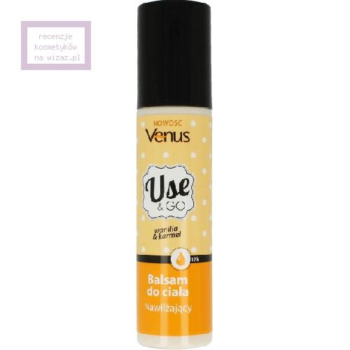 Venus Use & Go, Nawilżający balsam do ciała w sprayu `Wanilia & karmel` - opinie | zdjęcie do recenzji od Kachiguri