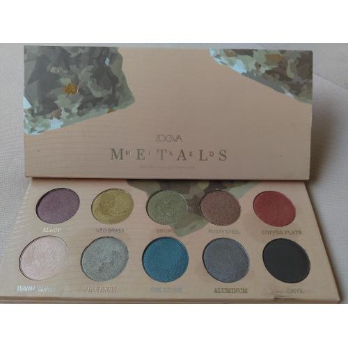 Zoeva Mixed Metals, Eyeshadow Palette (Paleta 10 cieni do powiek) - opinie | zdjęcie do recenzji od weroncia85 - 2