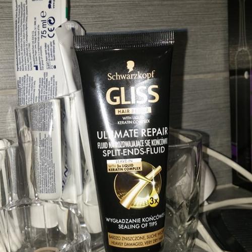 Schwarzkopf Gliss Ultimate Repair, Fluid na końcówki - opinie | zdjęcie do recenzji od Ann_81