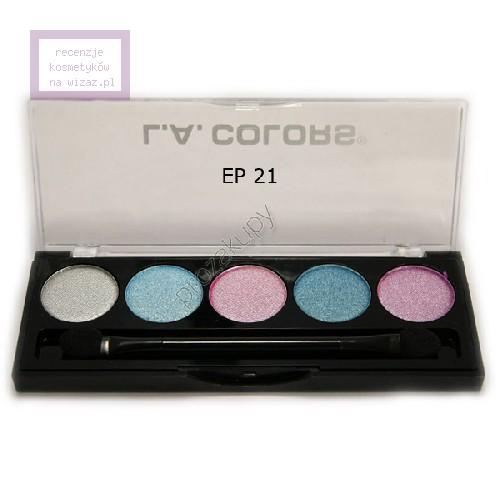 L.A. Colors 5 Color Metallic Eyeshadow (Paleta 5 cieni do powiek) - opinie | zdjęcie do recenzji od Mrs_Merve - 1