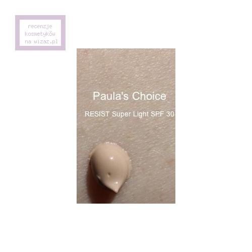 Paula's Choice Resist, Super-Light Daily Wrinkle Defense SPF 30 (Lekki krem nawilżający) - opinie | zdjęcie do recenzji od Michell72