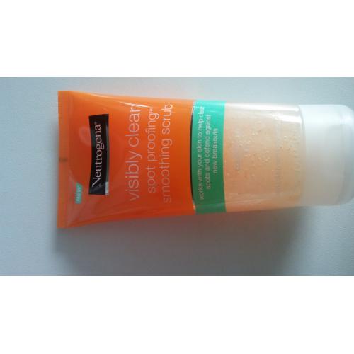 Neutrogena Visibly Clear, Spot Stress Control Daily Scrub (Codzienny peeling przeciw niedoskonałościom) - opinie | zdjęcie do recenzji od elfa90 - 1