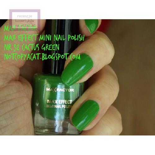 Max Factor Max Effect, Mini Nail Polish (Lakier do paznokci) - opinie | zdjęcie do recenzji od LillyS - 2