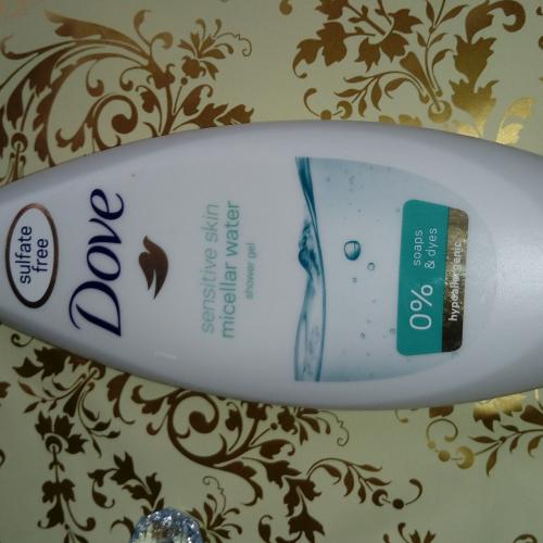 Dove Sensitive Skin Micellar Water Shower Gel (Żel micelarny pod prysznic) - opinie | zdjęcie do recenzji od malutka20123 - 1