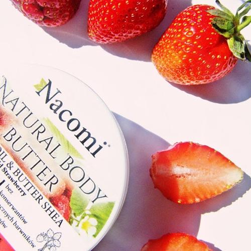 Nacomi Naturalny balsam z masłem shea o zapachu poziomki - opinie | zdjęcie do recenzji od Mysiakowa