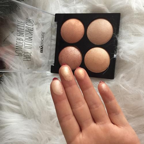 My Secret Face Illuminator Powder Palette (Paleta czterech wypiekanych rozświetlaczy) - opinie | zdjęcie do recenzji od julka_testuje - 1