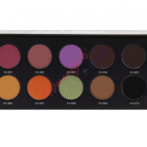Affect Created by Karolina Matraszek, Evening Mood, Eyeshadow Palette (Paleta 10 cieni prasowanych) - opinie | zdjęcie do recenzji od MILLIOPOLONY - 1