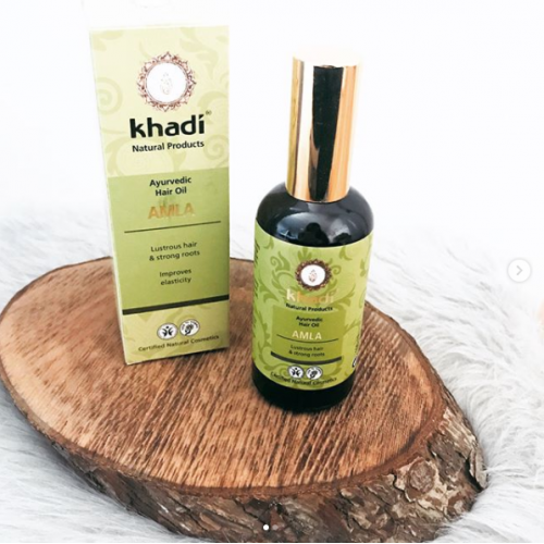 Khadi Herbal Hair Oil (Olejek do włosów `Brahmi, Bhringaraj, Amla`) - opinie | zdjęcie do recenzji od BAZZZLIE - 1
