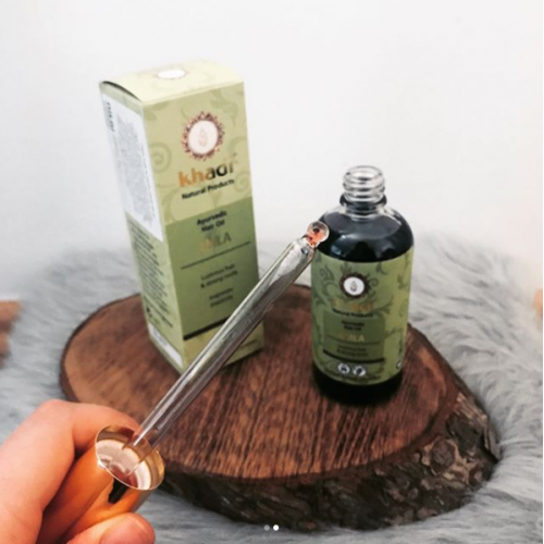 Khadi Herbal Hair Oil (Olejek do włosów `Brahmi, Bhringaraj, Amla`) - opinie | zdjęcie do recenzji od BAZZZLIE - 2