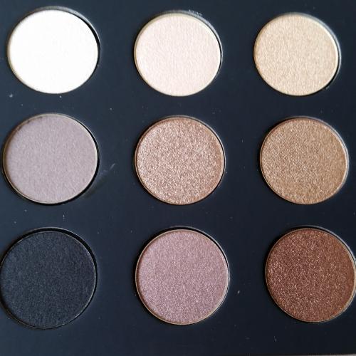 Make Up For Ever Artist Shadows, Eyeshadow Palette 01 (Paleta 9 cieni do powiek) - opinie | zdjęcie do recenzji od weroncia85 - 2