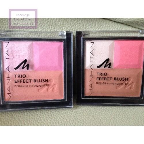 Manhattan Trio Effect Blush (Róż i rozświetlacz w jednym) - opinie | zdjęcie do recenzji od Asiuchal - 1