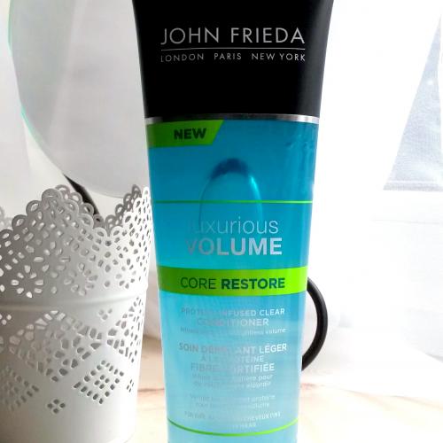 John Frieda Luxurious Volume, Core Restore, Protein-Infused Clear Conditioner (Odżywka z kompleksem Protein-Strength) - opinie | zdjęcie do recenzji od MagdaNevis