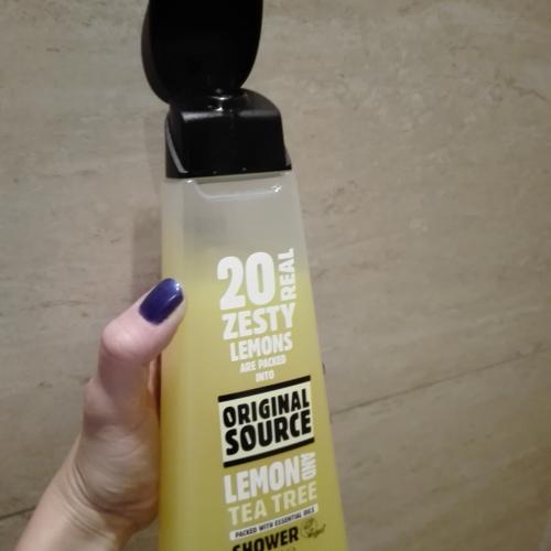 Original Source Lemon & Tea Tree, Shower Gel (Żel pod prysznic z cytryną i drzewem herbacianym) - opinie | zdjęcie do recenzji od ev6