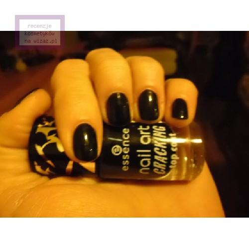 Essence Nail Art, Cracking Top Coat (Baza nawierzchniowa na lakier) - opinie | zdjęcie do recenzji od manunek - 2