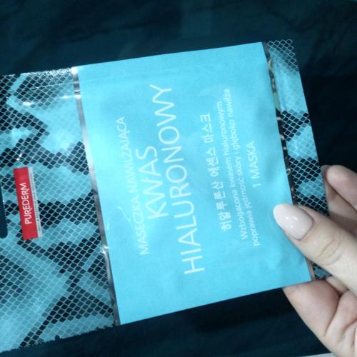 Purederm Kwas hialuronowy, Maseczka nawilżająca - opinie | zdjęcie do recenzji od Martuszkat - 1
