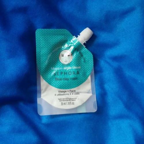 Sephora Blue Clay Mask (Maseczka z niebieskiej glinki) - opinie | zdjęcie do recenzji od MoniaPasi - 1