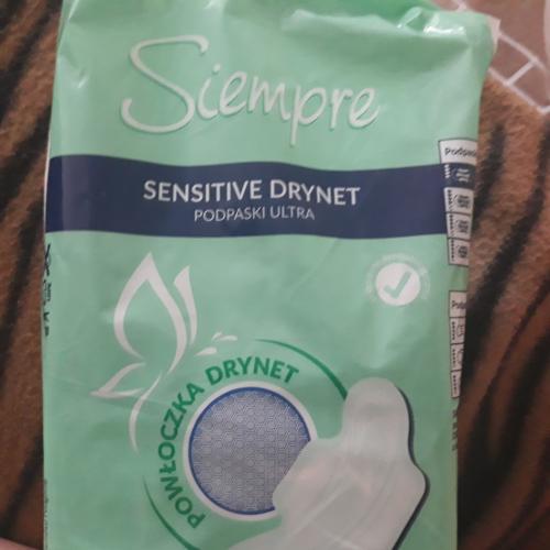 Siempre Sensitive Drynet, Podpaski ultra ze skrzydełkami - opinie | zdjęcie do recenzji od martus2803