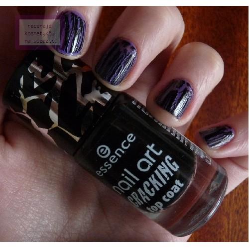 Essence Nail Art, Cracking Top Coat (Baza nawierzchniowa na lakier) - opinie | zdjęcie do recenzji od judi18 - 2