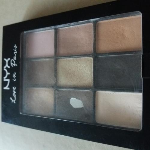 NYX Professional Makeup Love in Paris, Eyeshadow Palette (Paleta cieni do oczu) - opinie | zdjęcie do recenzji od dunianasia - 2