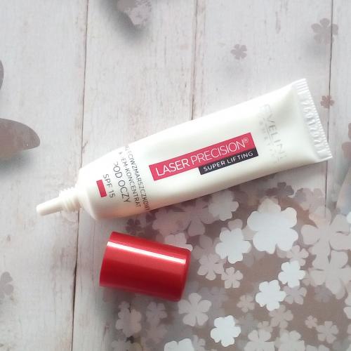 Eveline Cosmetics Laser Precision Super Lifting, Przeciwzmarszczkowy krem-koncentrat pod oczy (nowa wersja) - opinie | zdjęcie do recenzji od bbozenka