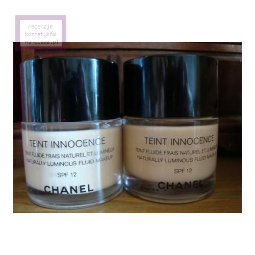 Chanel Teint Innocence Naturally Luminous Fluid Makeup SPF 12 - opinie | zdjęcie do recenzji od MARTECZKA