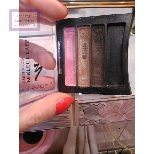 Manhattan Perfect Eyes Eyeshadow (Potrójne cienie do powiek) - opinie | zdjęcie do recenzji od Lilllyanne - 1