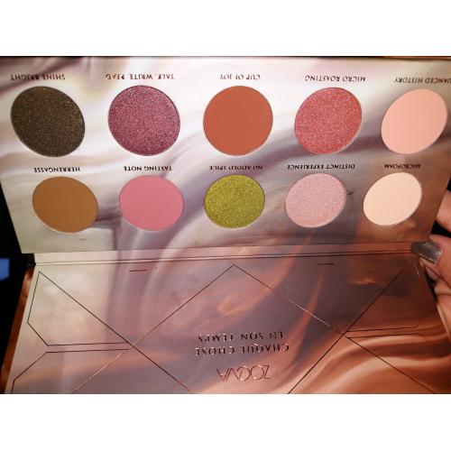 Zoeva Cafe, Eyeshadow Palette (Paleta 10 cieni) - opinie | zdjęcie do recenzji od Hiyori - 2