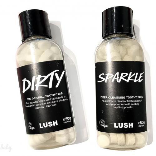 Lush Dirty Toothy Tab (Pasta do zębów w formie tabletek) - opinie | zdjęcie do recenzji od karo83