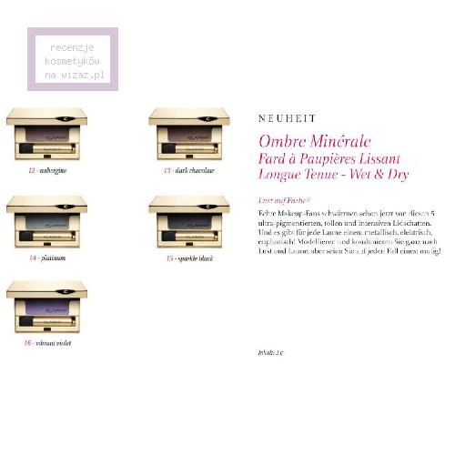 Clarins Ombre Minérale Fard à Paupières [Mono Mineral Eyeshadow] (Pojedyńcze cienie mineralne) - opinie | zdjęcie do recenzji od Ajiv - 4
