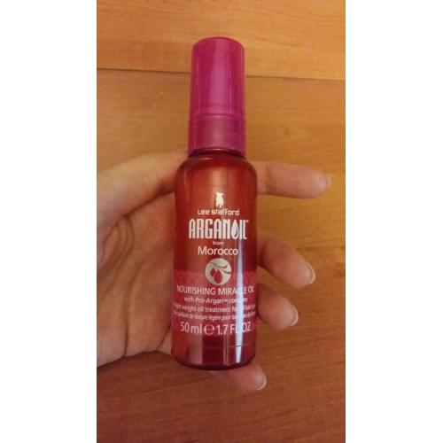 Lee Stafford Argan Oil, Nourishing Miracle Oil (Odżywczy olejek arganowy do włosów) - opinie | zdjęcie do recenzji od Pantera Nera - 2