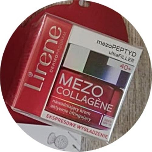Lirene Dermoprogram Mezo Collagene, Ujędrniający krem na dzień błyskawicznie napinający SPF15 50+ - opinie | zdjęcie do recenzji od winiusia