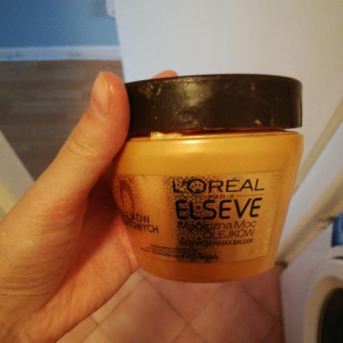 L'Oreal Paris Elseve, Odżywcza maska - balsam 'Magiczna moc olejków' (stara wersja) - opinie | zdjęcie do recenzji od ewe11