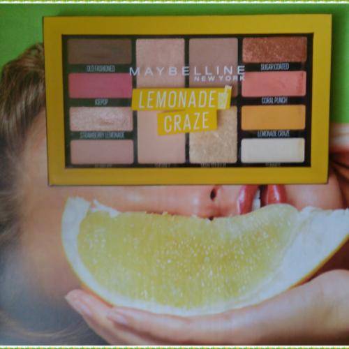 Maybelline New York Lemonade Craze, Eyeshadow Palette (Paleta cieni do powiek) - opinie | zdjęcie do recenzji od winiusia - 3
