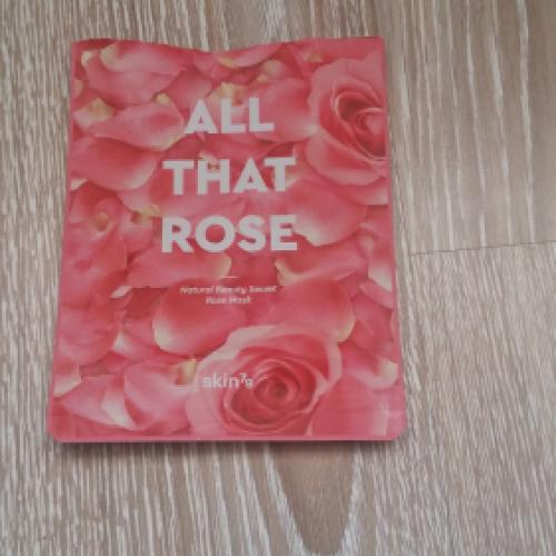 SKIN79 All that Rose, Natural Beauty Rose Mask (Różana maska w płachcie) - opinie | zdjęcie do recenzji od miedzia93