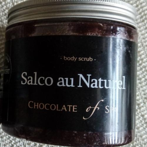 Salco au Naturel Chocolate of Spa, Body Scrub (Czekoladowy peeling do ciala) - opinie | zdjęcie do recenzji od Nathaliee85